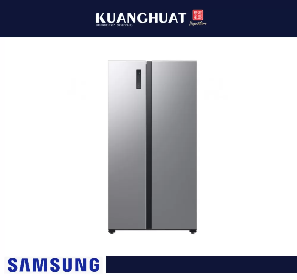 SAMSUNG 550L Side-by-Side Refrigerator with Modern and Sleek Design RS52B3000M9/ME