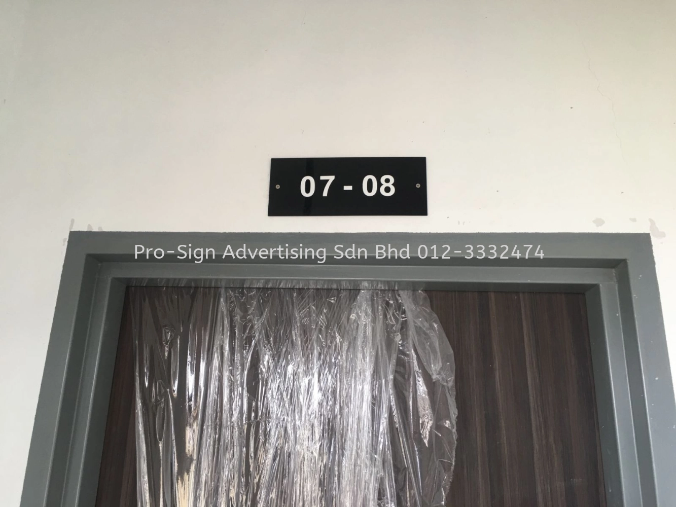 FACILITY AND M&E ACRYLIC SIGNAGE (PERUMAHAN PDRM SG BESI, KL, 2018)