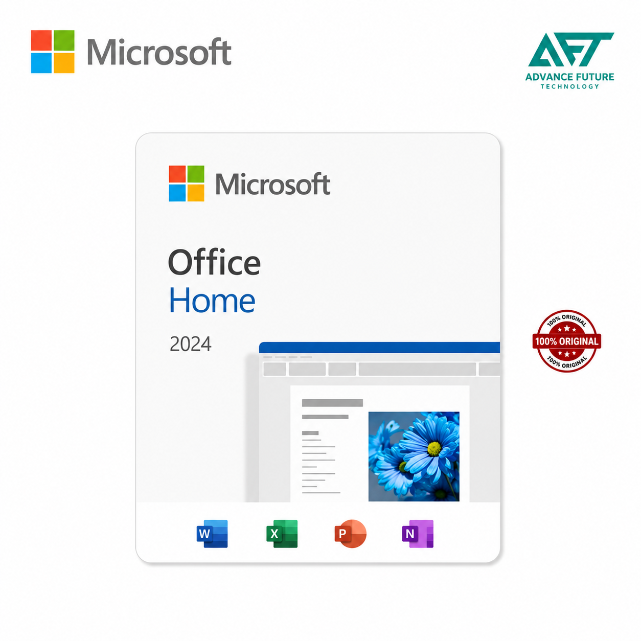 Microsoft Office Home 2024 ESD License Key EP2-06796 ( 1 User PC/Mac )
