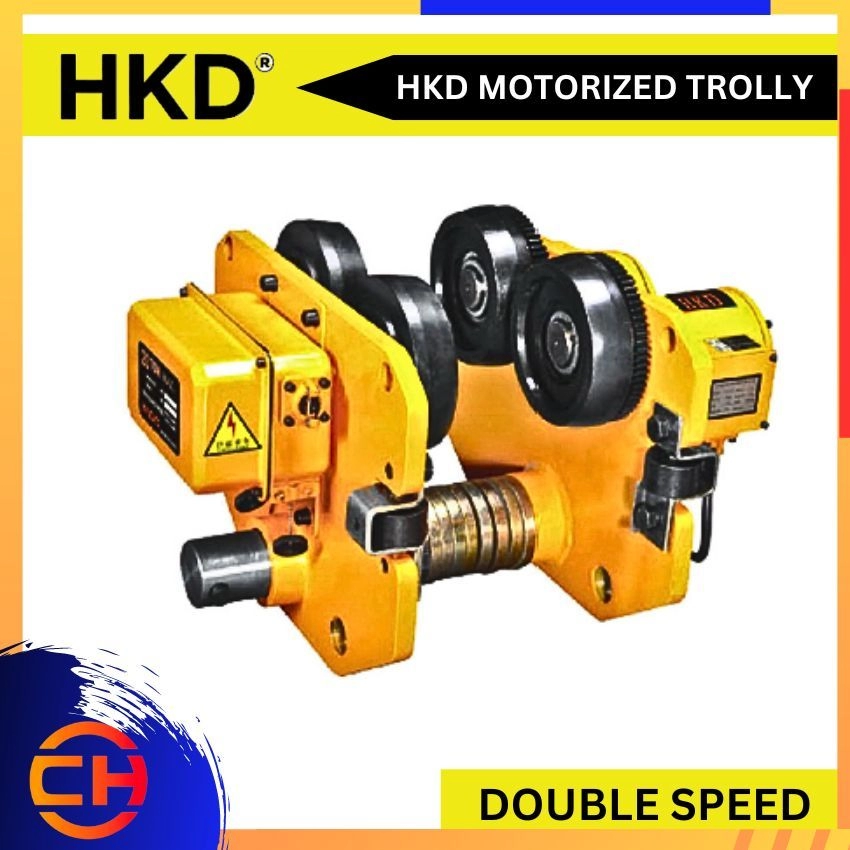 HKD MOTORIZED TROLLEY ( DOUBLE SPEED ) 3 PHASE  415V 50HS 