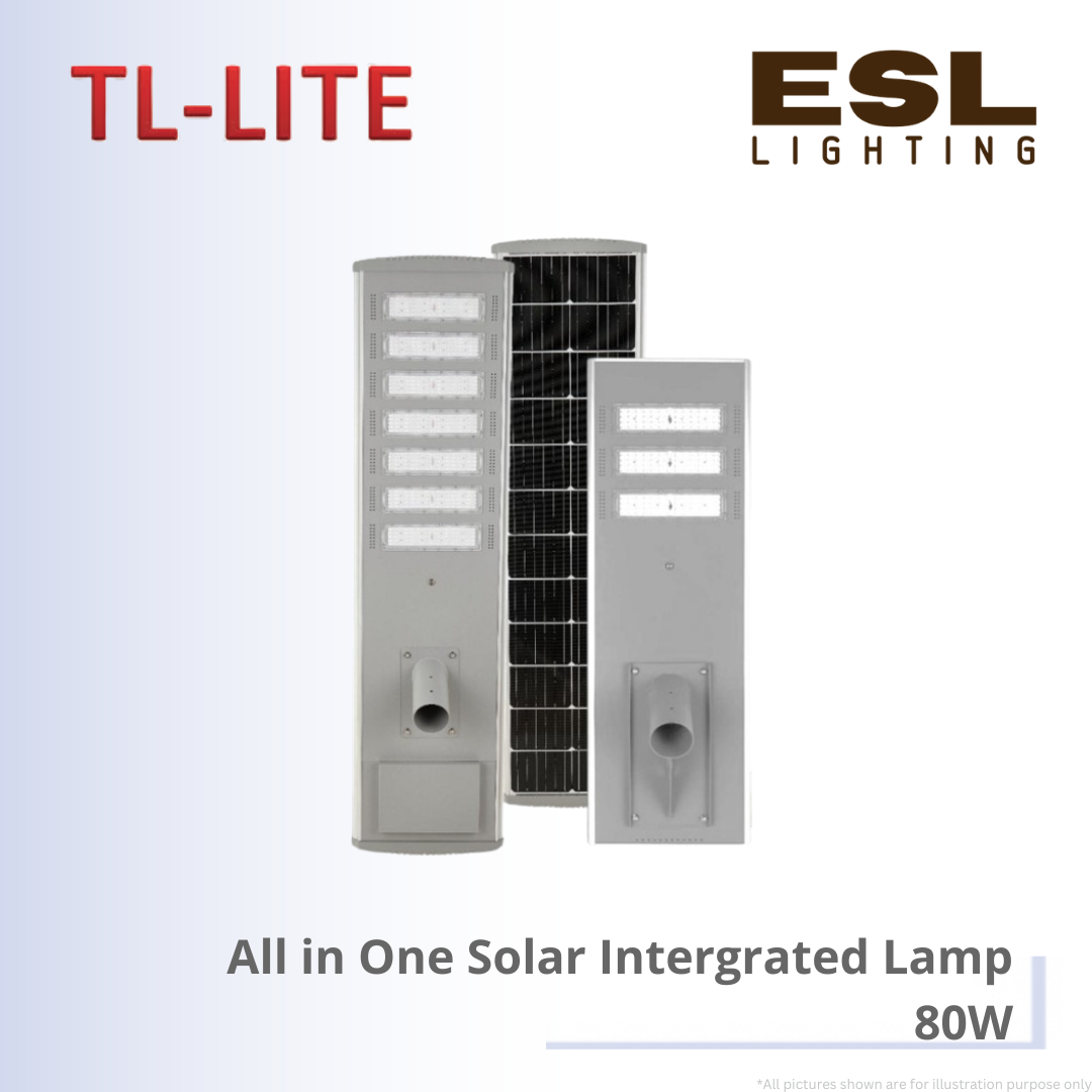 TL-LITE All In One Solar Street Light 80W - SSL080 IP66