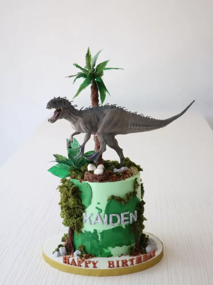 Indominus Rex Dinosaur Cake 