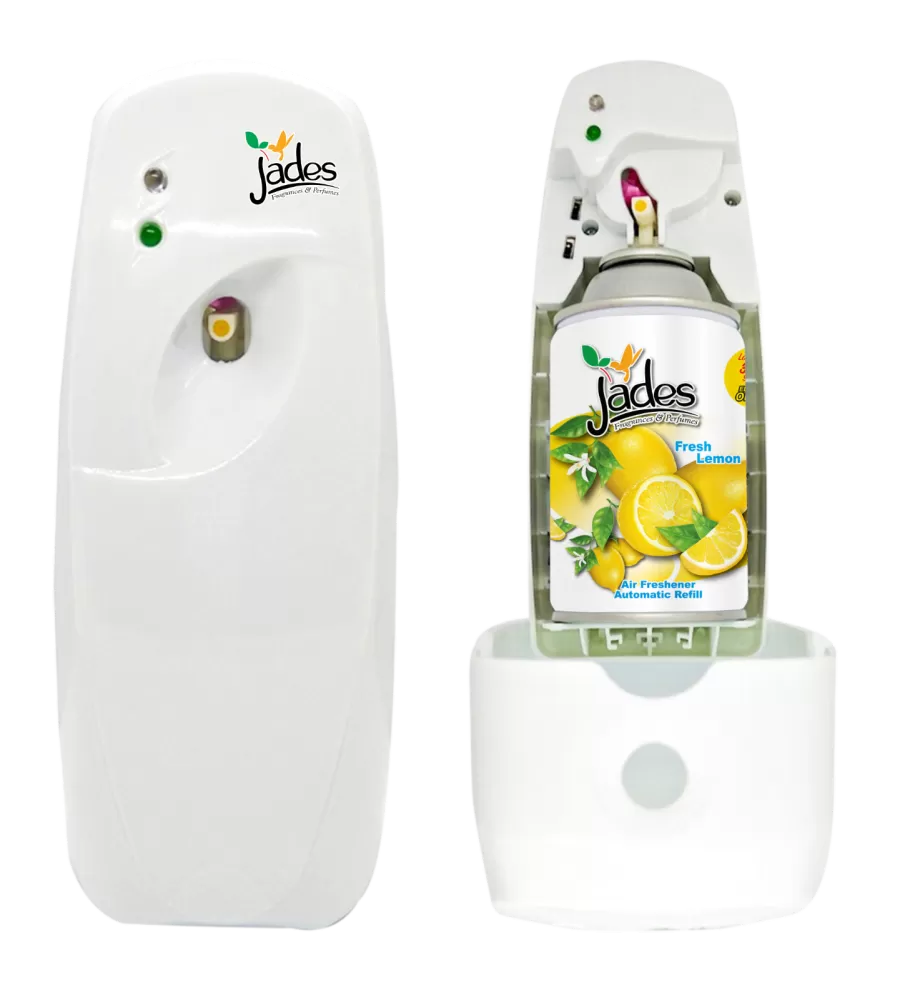 Jades Automatic Dispenser Set - Fresh Lemon (Air Freshener Room)
