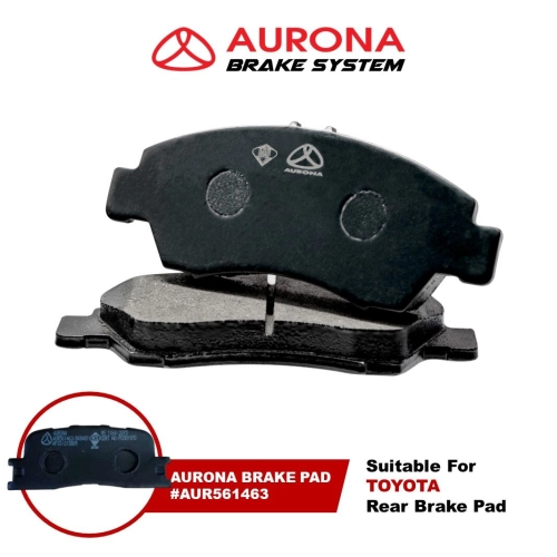 Aurona Brake Pad AUR561463 Rear Caldina Camry Wish Eastar