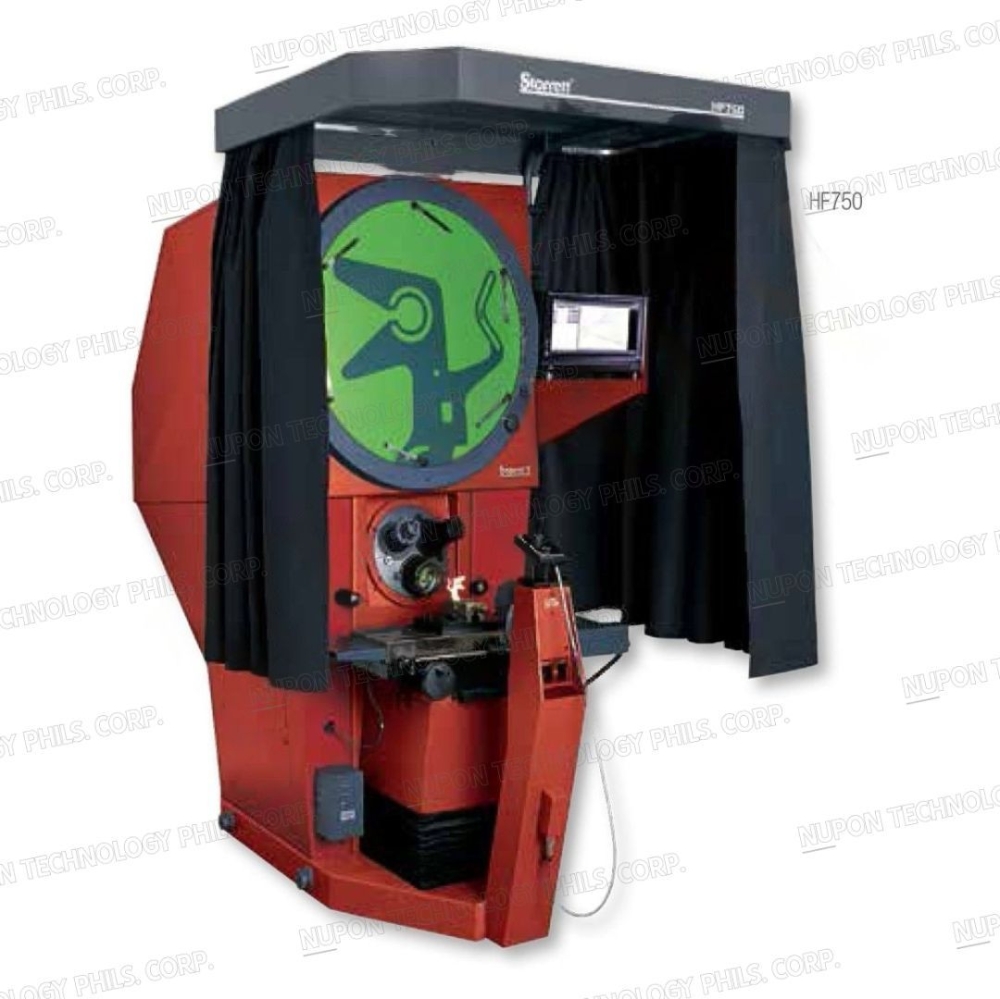 STARRETT HF750 Horizontal Floor Standing Optical Comparator