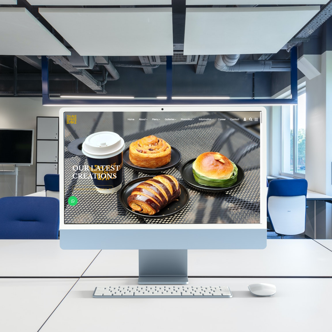 Bakery & Cafe Laman web & SEO Kajian | Perak