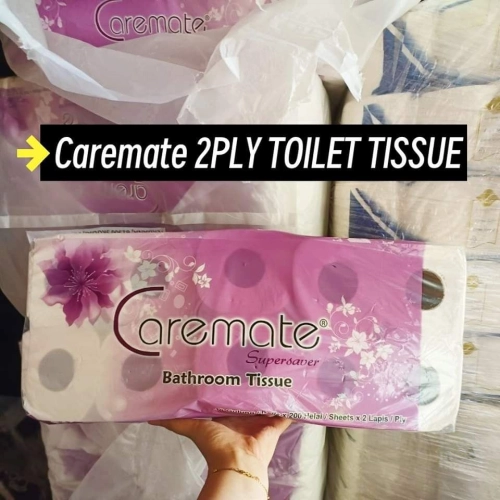 (OFFER)[10ROLLS/BEG] CAREMATE SUPERSAVER BATHROOM TISSUE 2PLY TOILET PAPER[12ROLL/CTN](ԭۣRM8.80/) - S&D BILLION (M) SDN BHD