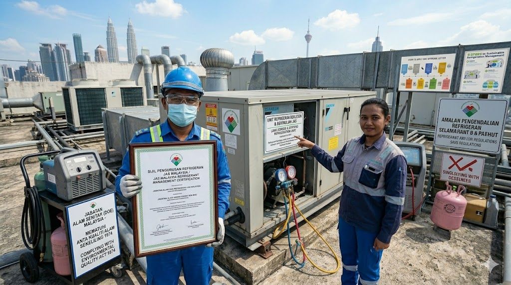 JAS refrigerant management certification