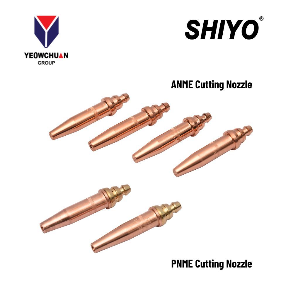 SHIYO ANME & PNME Gas Cutting Nozzle | Industrial Supplier Malaysia