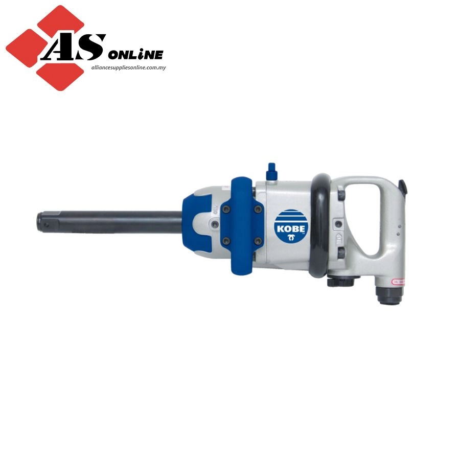 KOBE IWS100X, Impact Wrench, Air, 1in, 3300rpm, 2305Nm, 1/2in / Model: KBE2701630B