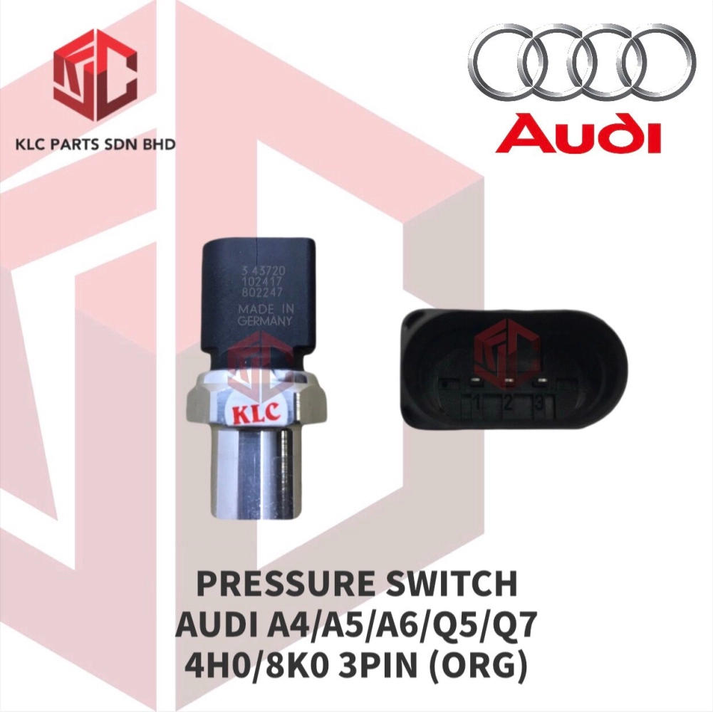 PRESSURE SWITCH AUDI A4/A5/A6/Q5/Q7 4H0/8K0 3PIN (ORIGINAL)