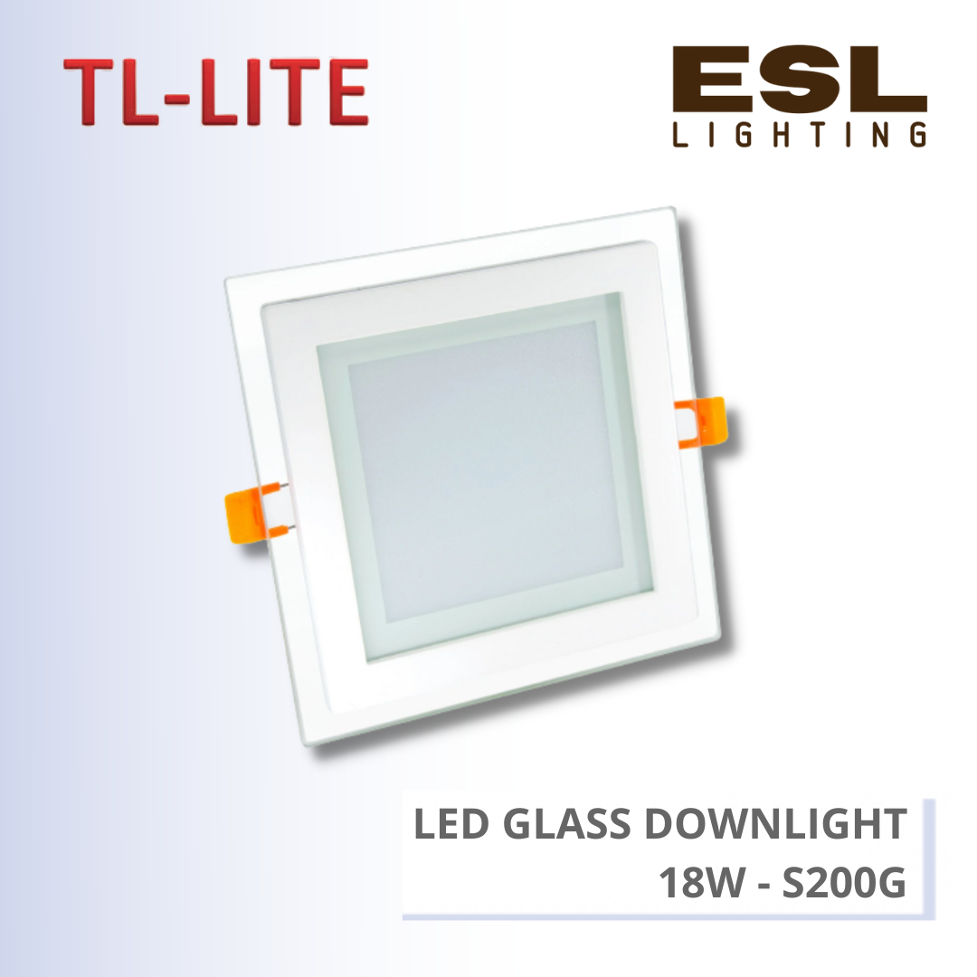 TL-LITE DOWNLIGHT - LED GLASS DOWNLIGHT - 18W - S200G