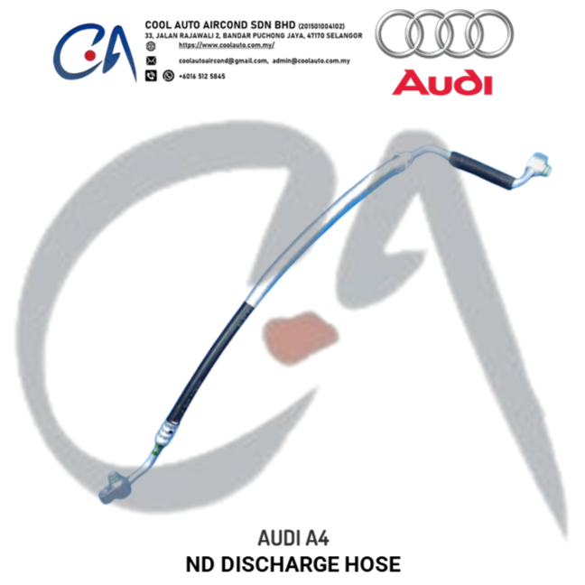 AUDI A4 ND DISCHARGE HOSE