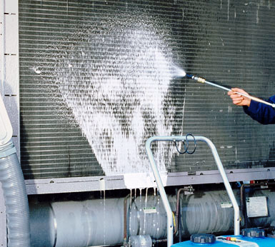 Sanitizing AC Coils