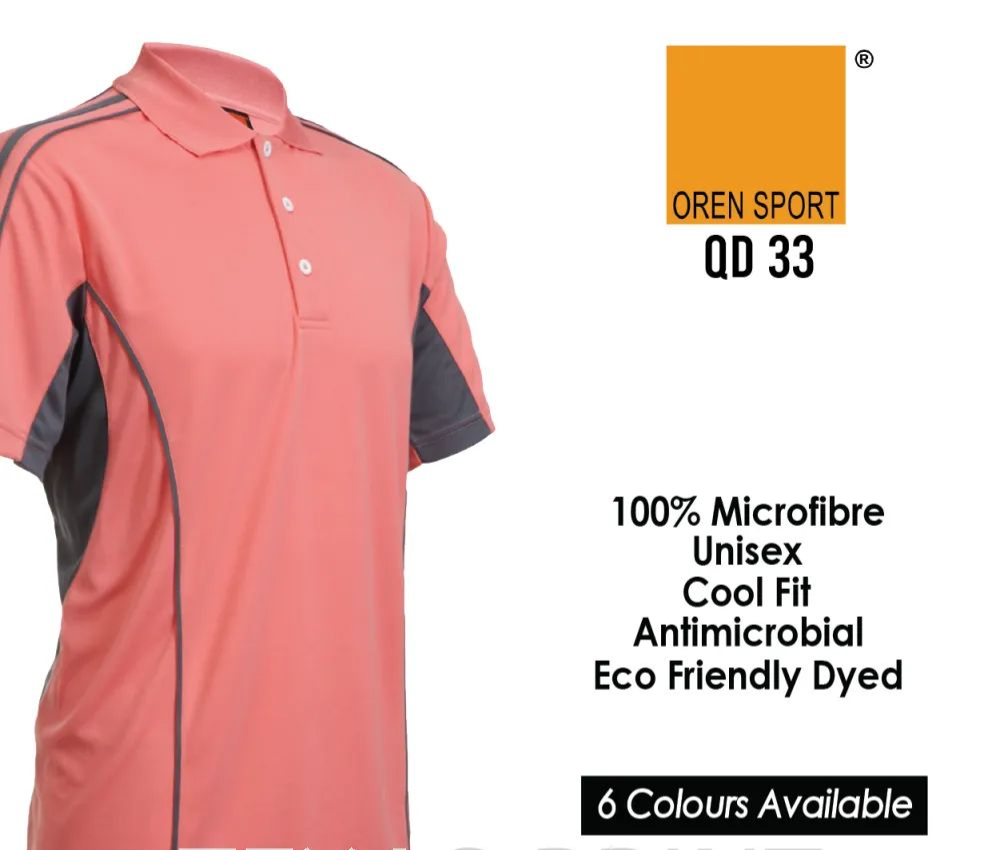Dri-Fit Plain Polo Shirt - QD33
