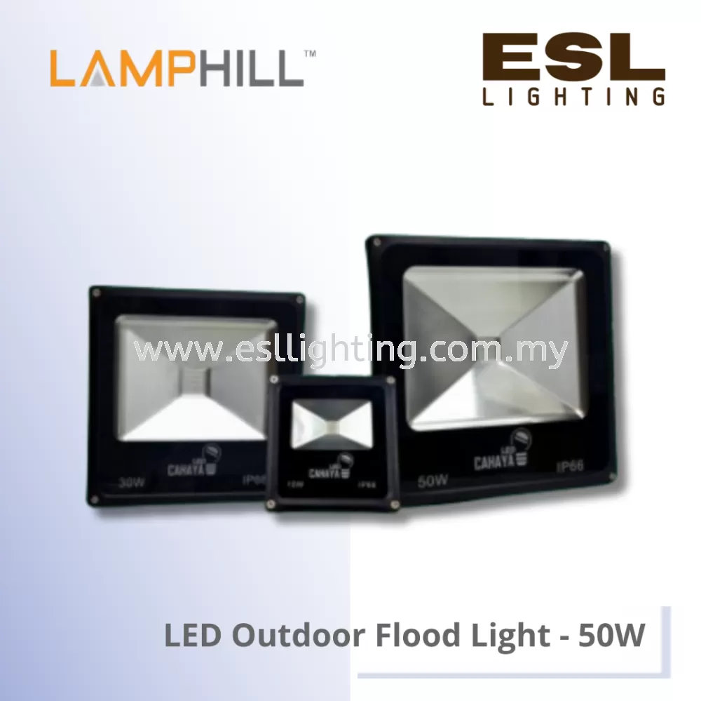 LAMPHILL LED OUTDOOR FLOOD LIGHT 50W - FL2-50RGB