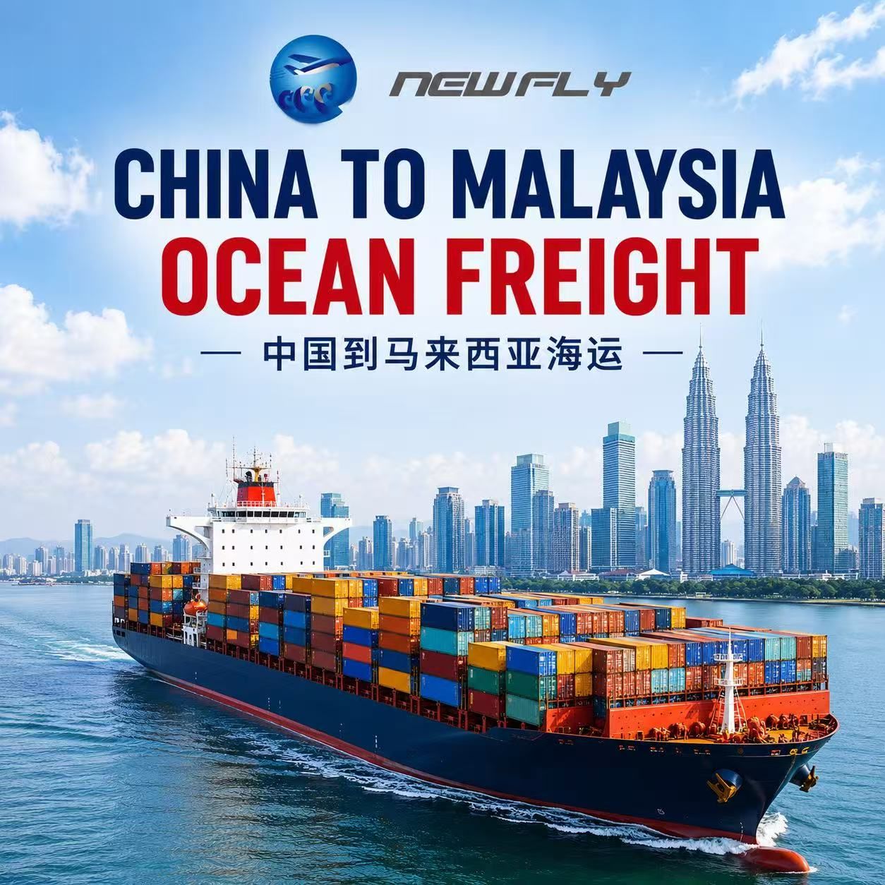 Pengangkutan Laut China ke Malaysia