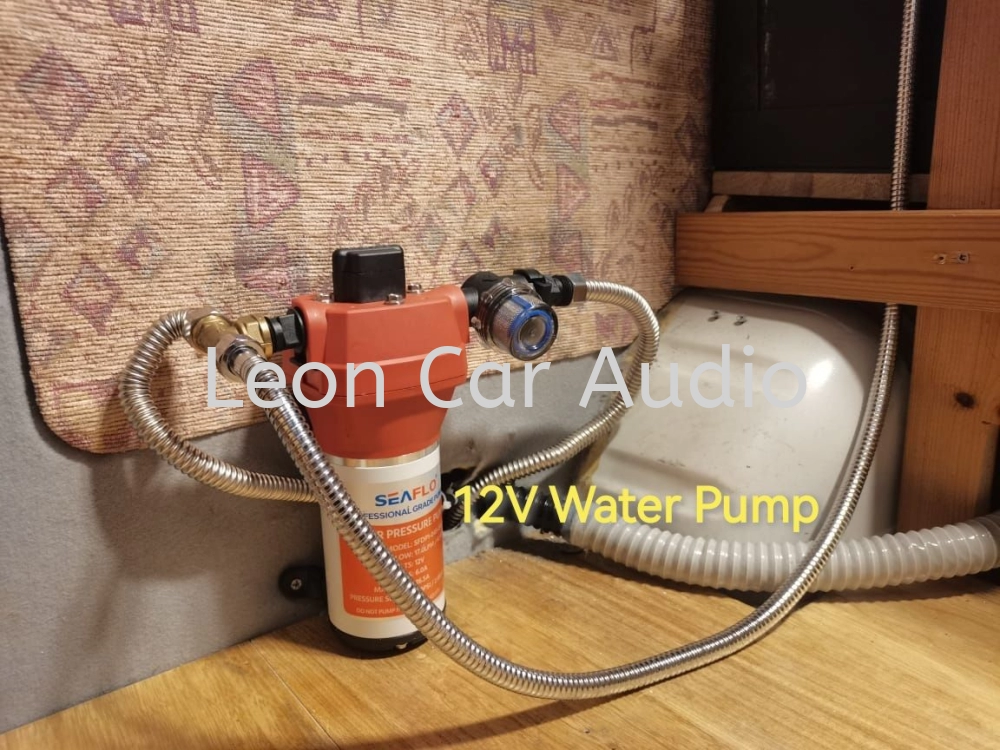 Toyota Hiace CamperVan motorhome Caravan RV upgrade 70L Clear Water Tank system