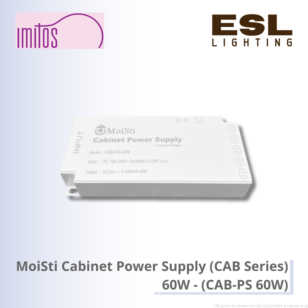 IMITOS MoiSti Cabinet Power Supply (CAB Series) 60W - CAB-PS 60W