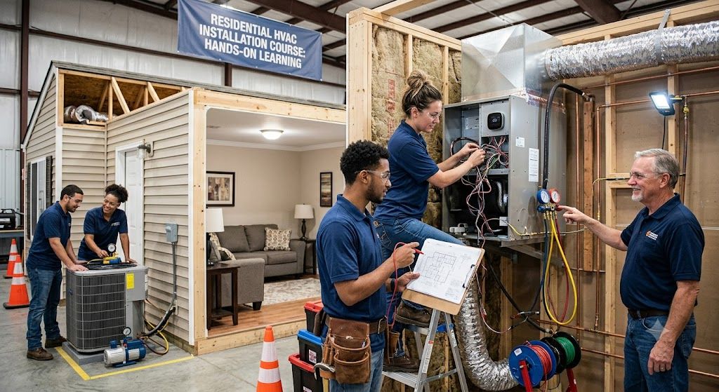 Residential HVAC installation course