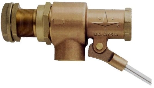 LYE Brass Float Valve C/W Copper Ball 