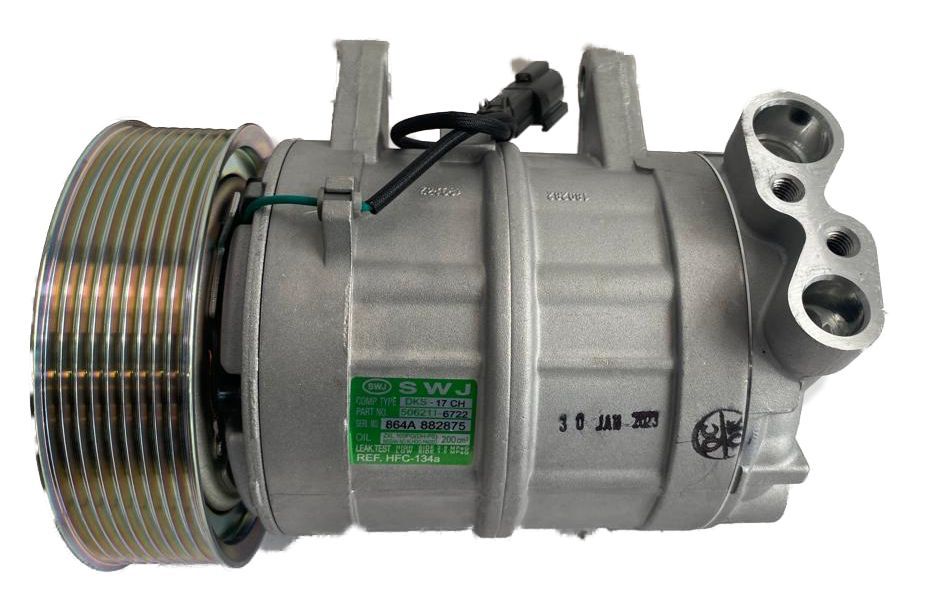 Nis RG 530 Cal to DKS17 9PK 24V (Ear) R134a (NB) [NIS 095]