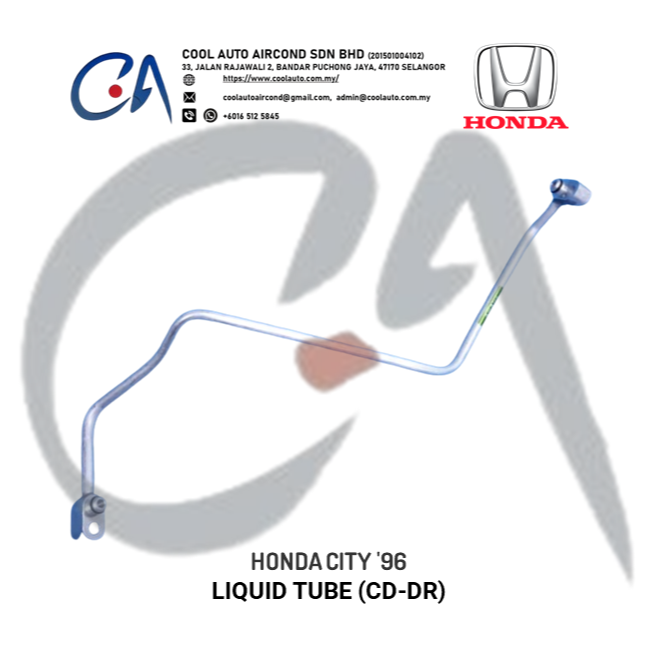 HONDA CITY '96 LIQUID TUBE (CD-DR)