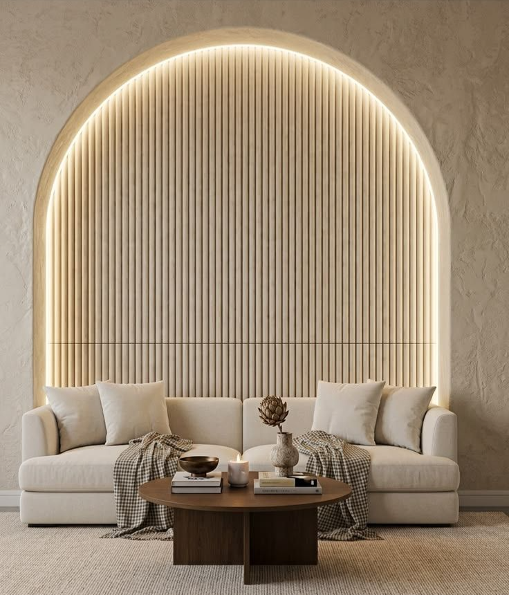 Fluted Wall Panel for Exclusive Modern Interior