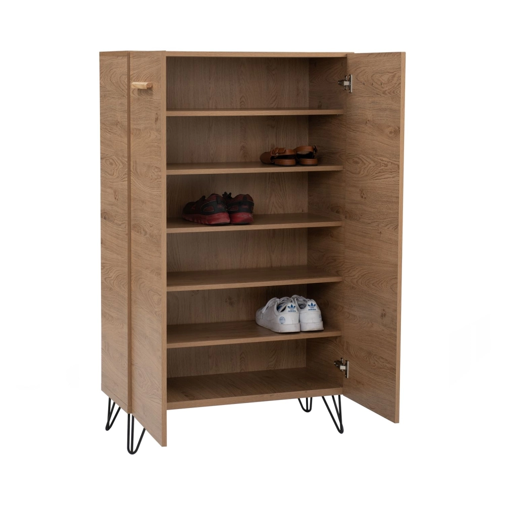 Samos Shoe Cabinet - Natural