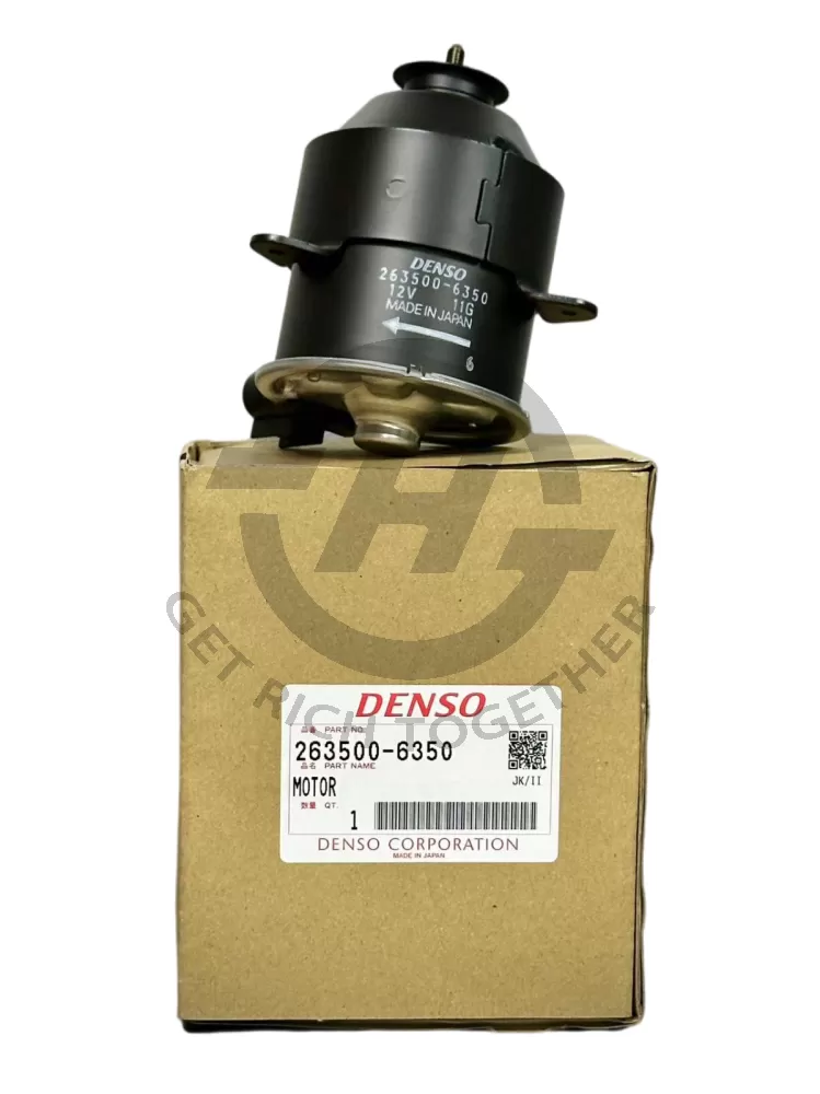  DENSO FAN MOTOR 263500-6350 FOR LEXUS IS250 GRX12 MARK X OEM 16363-0P050 16363-74340