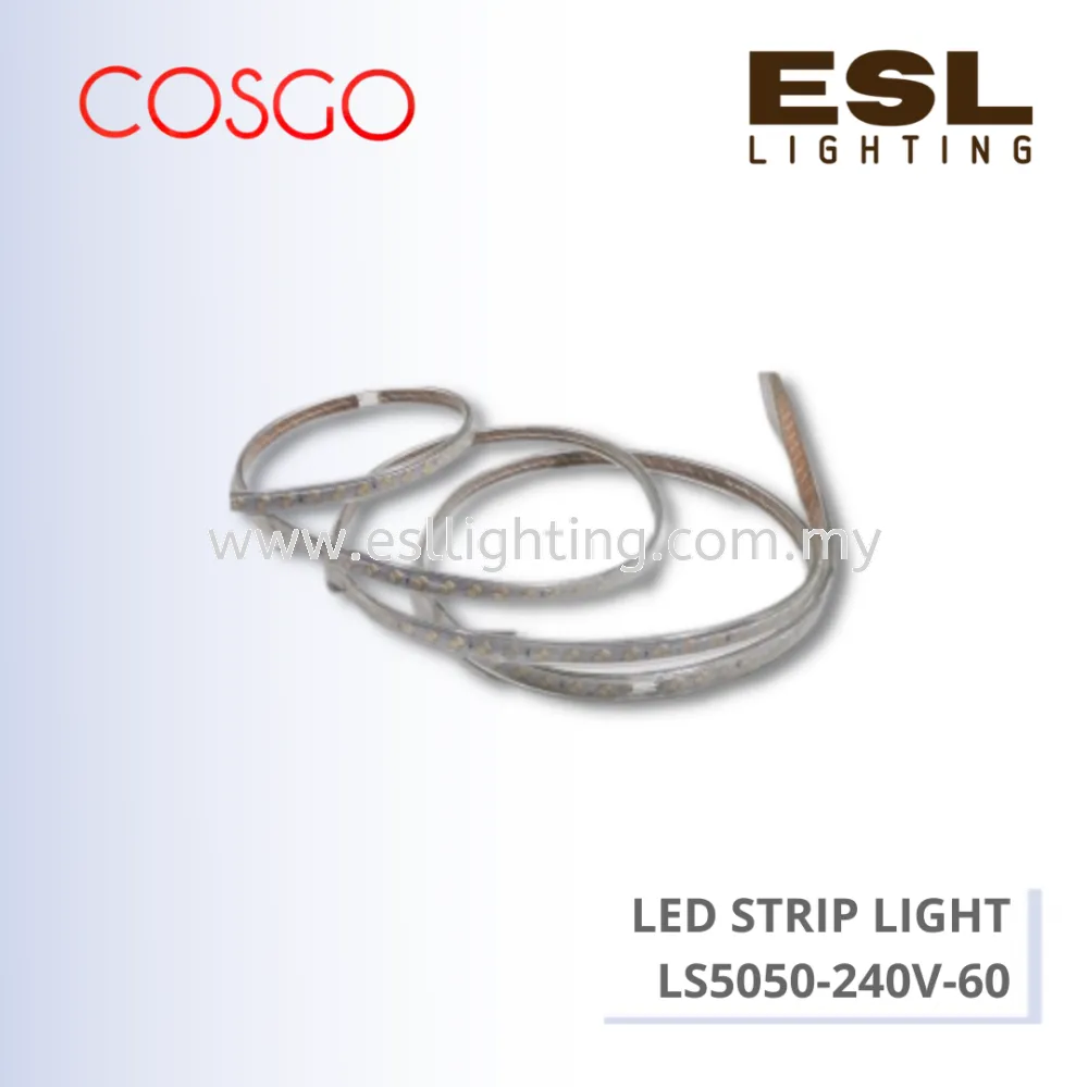 COSGO LED STRIP LIGHT 6.5W PER METER - LS5050-240V-60