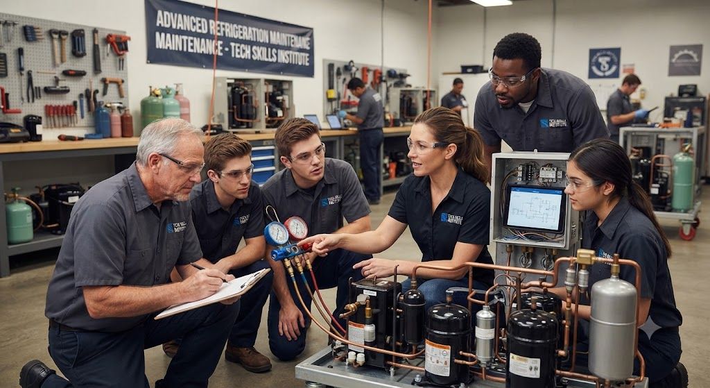 Refrigeration system maintenance training