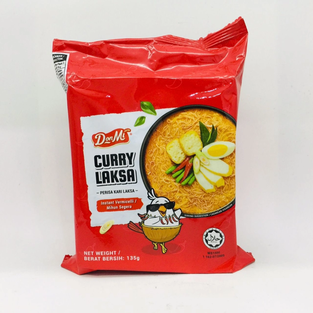 Don Mi Curry Laksa 咖喱叻沙米粉 135g