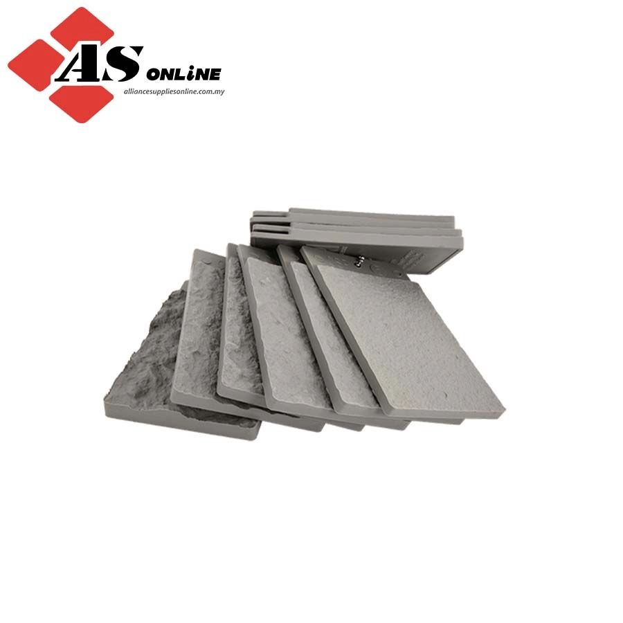 DEFELSKO ICRI Concrete Surface Profile Chips (Set of 10) / Model: CSP