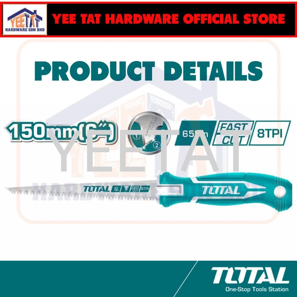 [ TOTAL ] THWBSW626 WALL BOARD SAW 150MM (6")