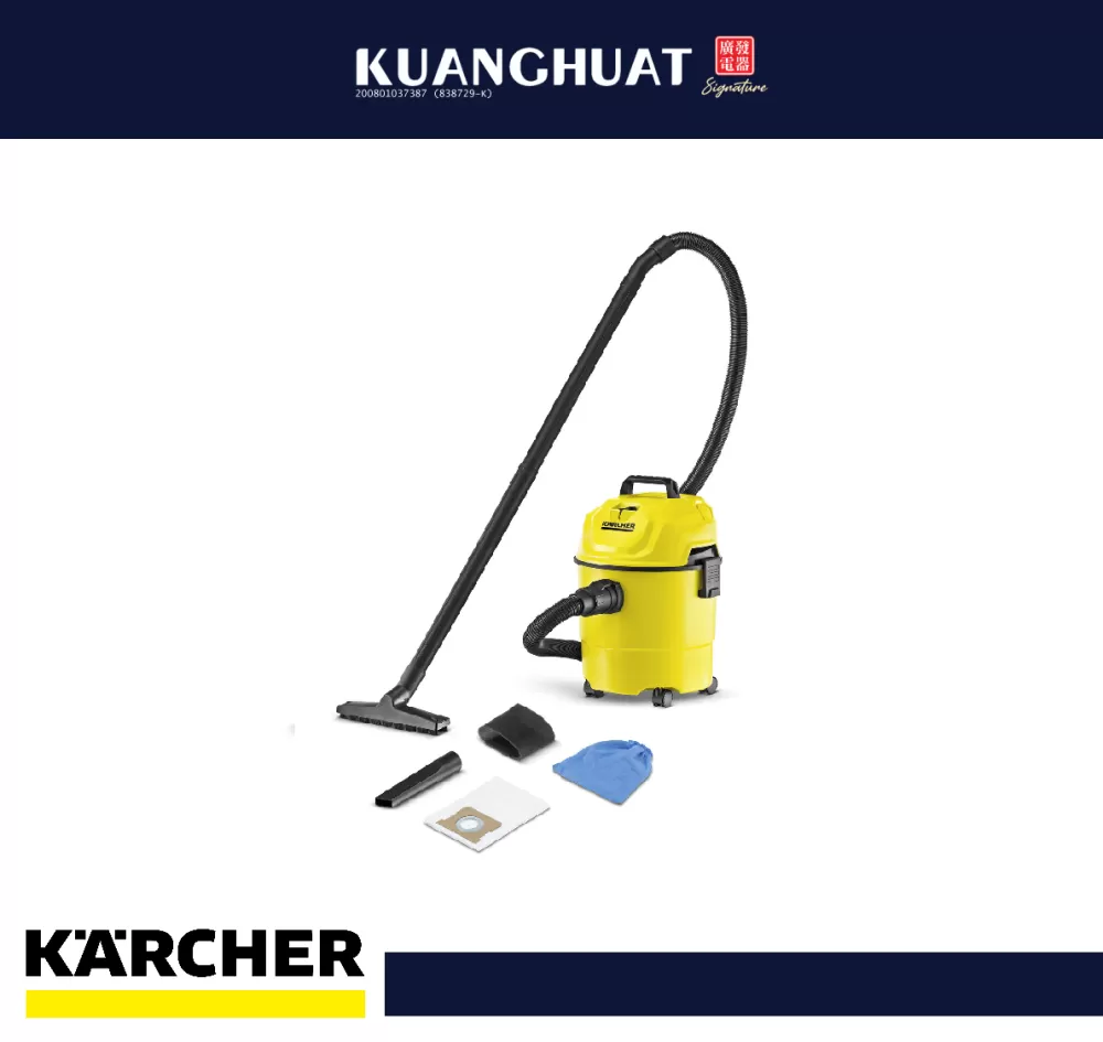 KARCHER 1.098-331.0 Wet And Dry Vacuum Cleaner WD 1 Classic