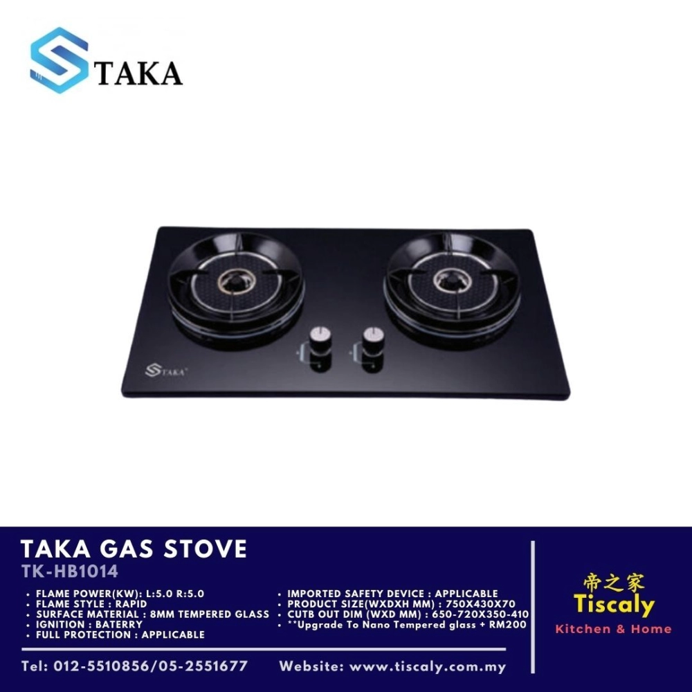 TAKA GAS STOVE TK-HB1014