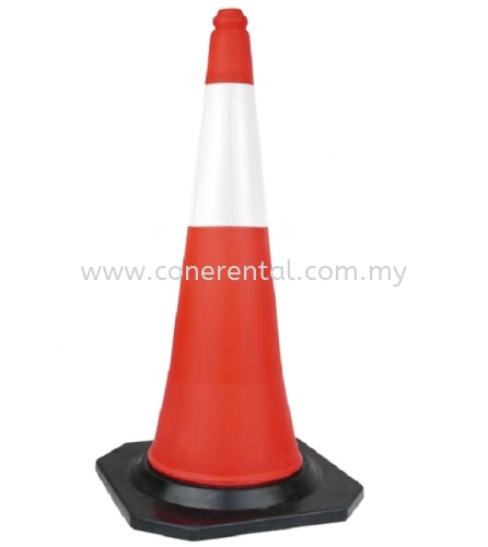 1 Meter PE Cone Black Base For Rent