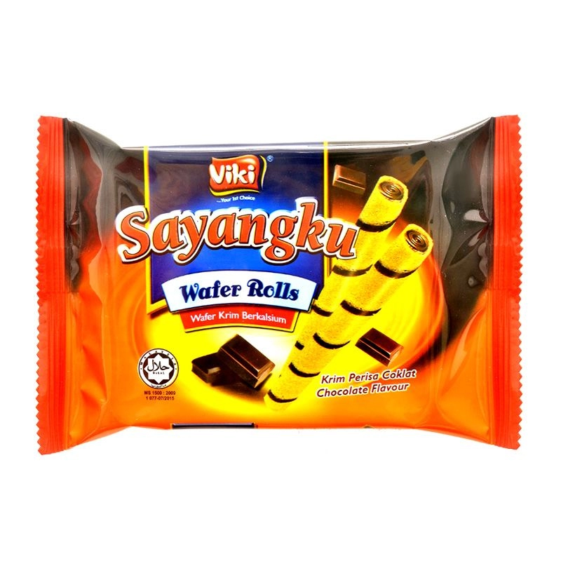 Sayangku Wafer Rolls 35g - Chocolate Flavour