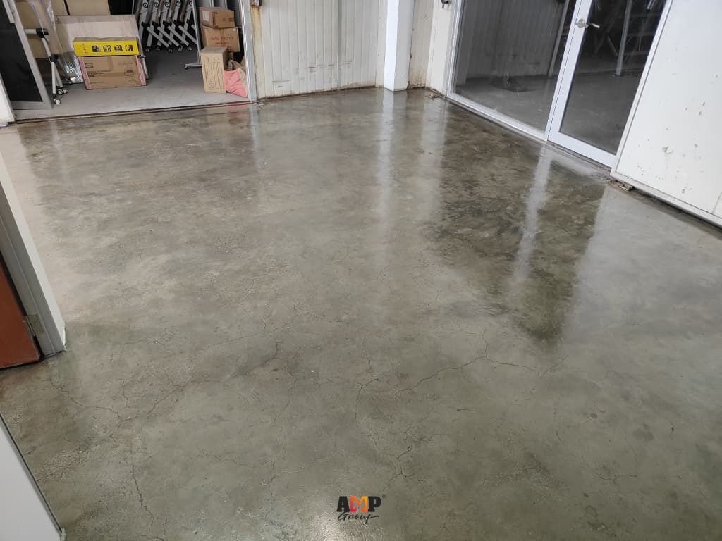 水泥抛光地板