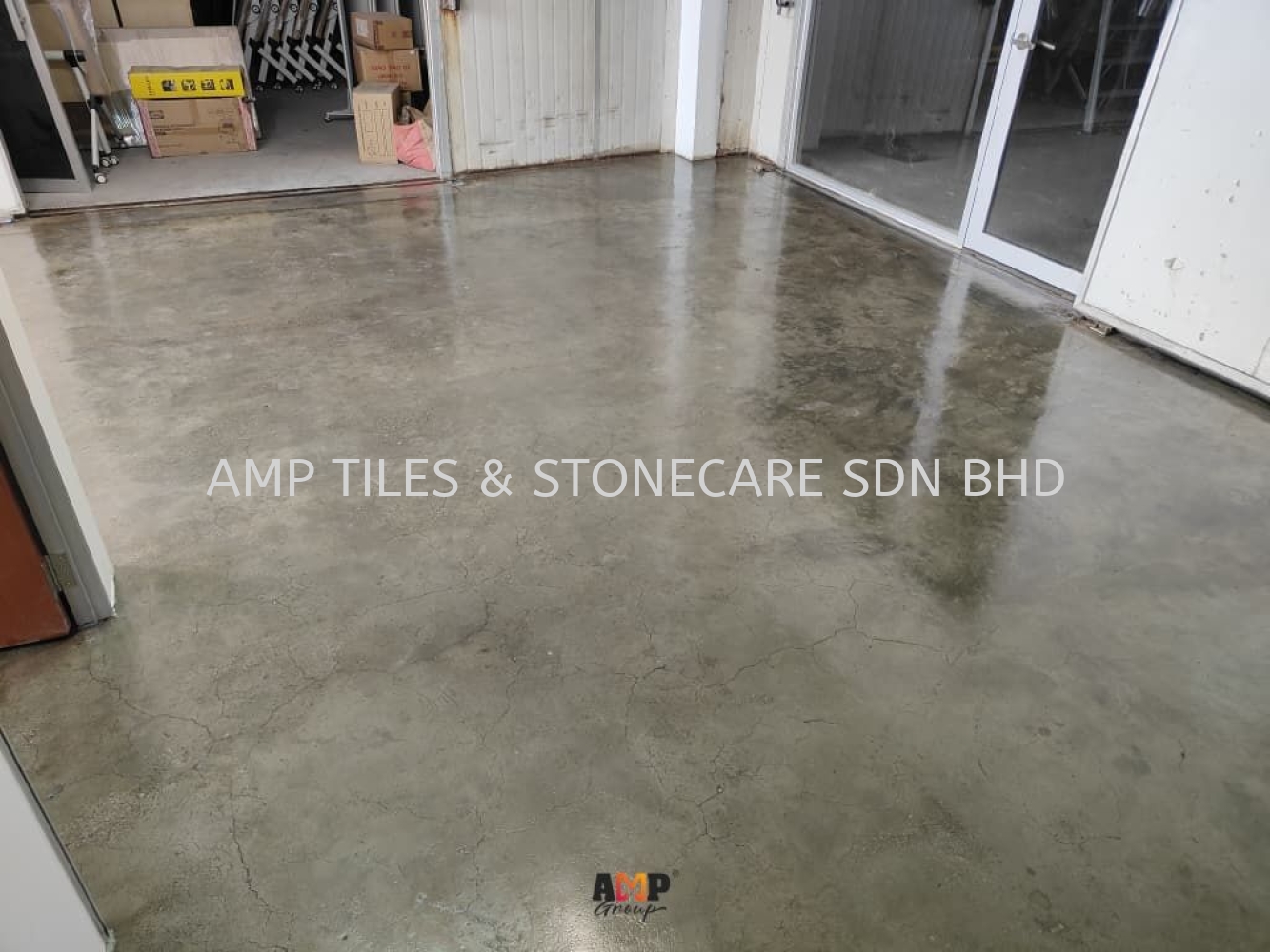 Cement Polish Floor