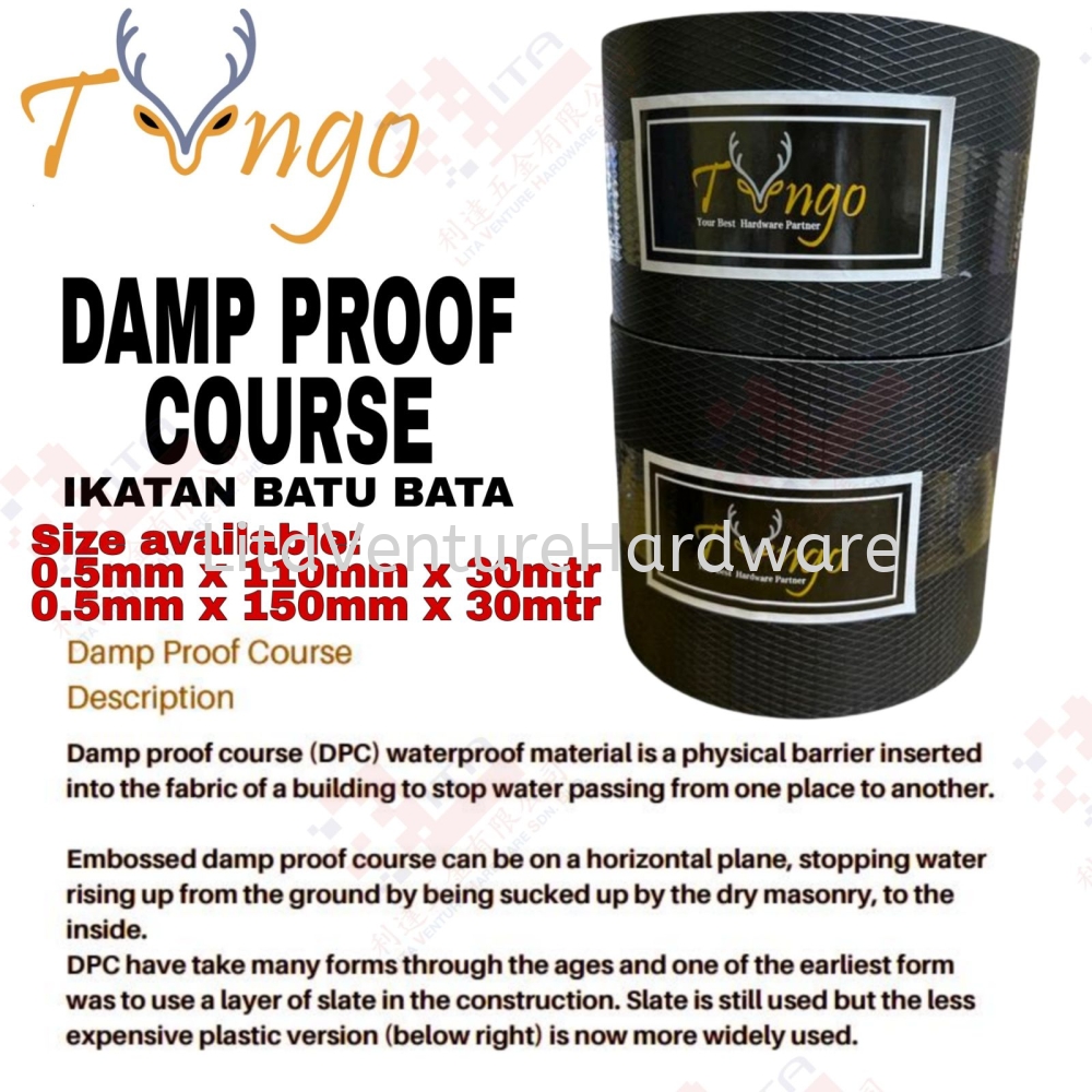 TANGO BRAND DAMP PROOF COURSE
