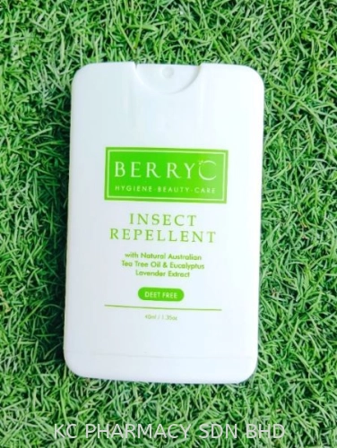 Berry C Insect Repellent Mosquito Spray (40ml) 防蚊喷雾 (EXP:08/2024)