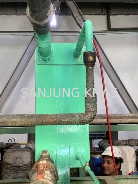 REPLACEMENT 2 UNITS OF BRAZE PLATE HEAT EXCHANGER (PHE) Chiller Repair and Services Selangor, Malaysia, Kuala Lumpur (KL), Shah Alam Repair, Maintenance, Service | Sanjung Khas Sdn Bhd