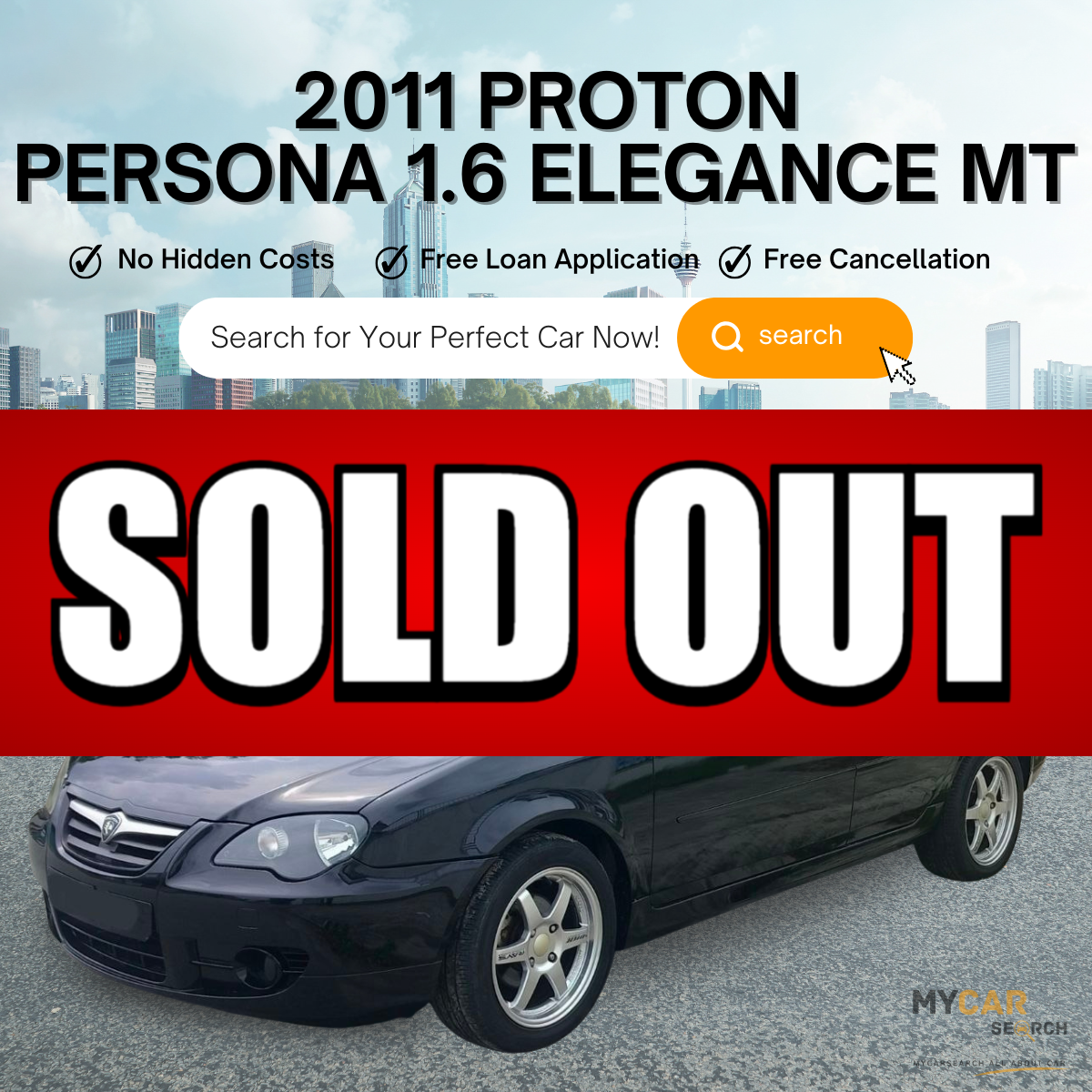 2011 PROTON PERSONA 1.6 ELEGANCE MT