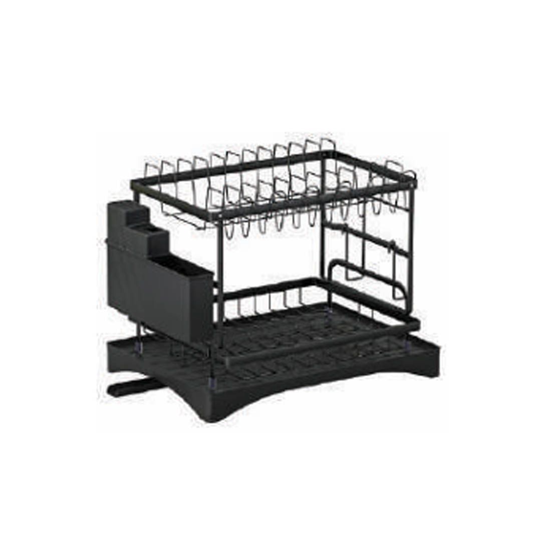 2-Tier Kitchen Organizer Storage Rack #B-JN113-BL