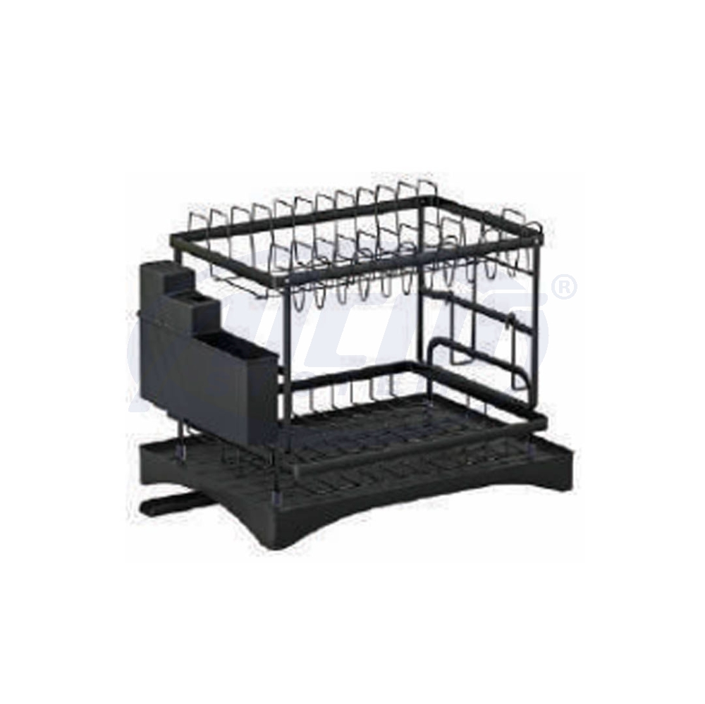 2-Tier Kitchen Organizer Storage Rack #B-JN113-BL