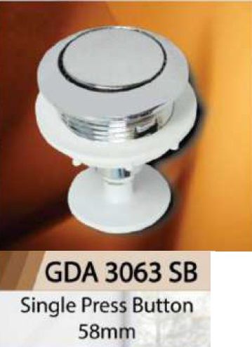 GDA 3063 SB SINGLE PRESS BUTTON 58MM