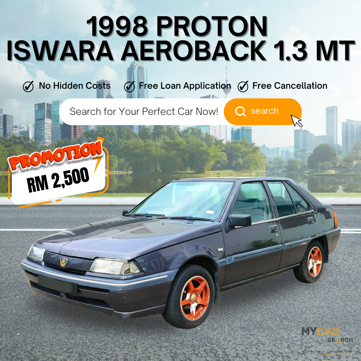 1998 PROTON ISWARA AEROBACK 1.3 MT