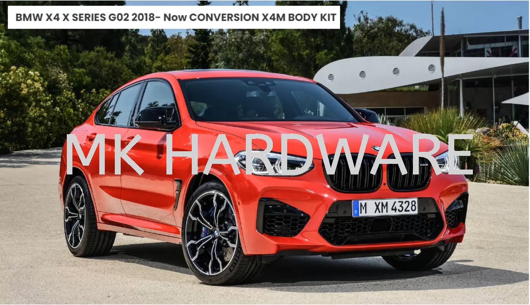 BMW X4 X SERIES G02 2018- Now CONVERSION X4M BODY KIT